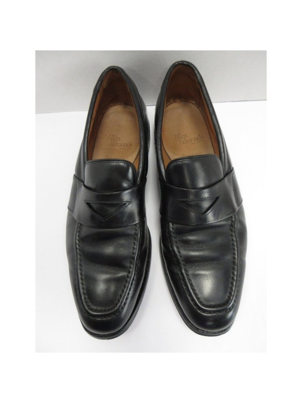 Allen Edmonds Shoes 11 D Brookside Penny Loafer Leather Slip On USA *